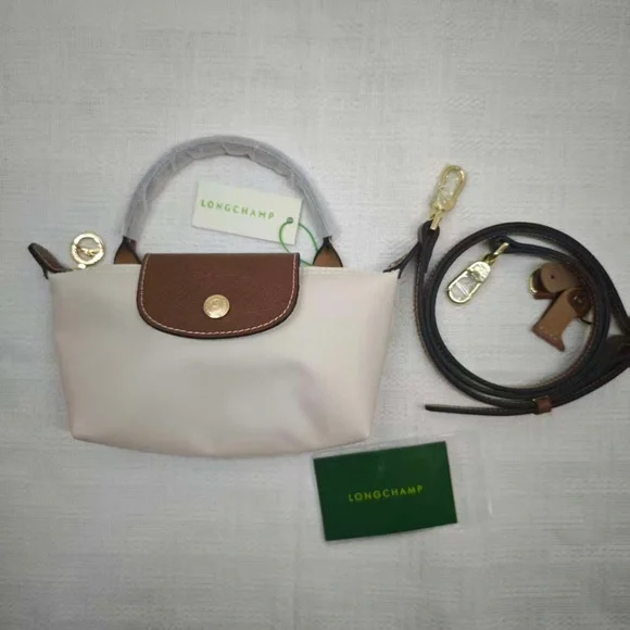 🌿🌿Longchamp Cream Mini Crossbody Bag - Picture 1 of 5
